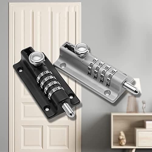 Serrure de porte à boulon combiné pour sécuriser le jardin