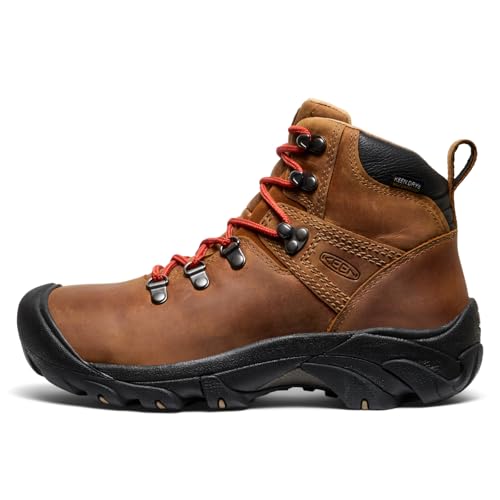 KEEN Women's Pyrenees Mid Height Waterproof Hiking Boot, Syrup, 6.5 M (Medium) US by KEEN - Image 3
