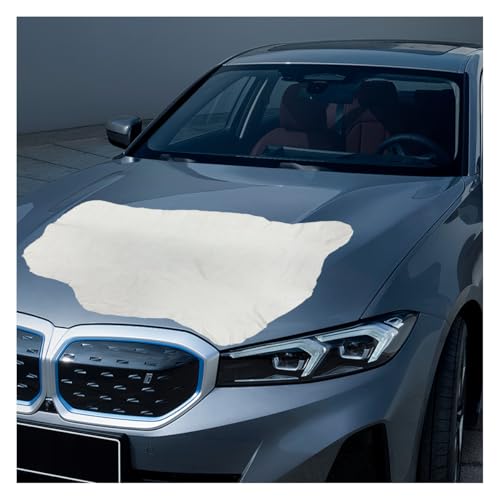 Deaelf Chamois Towel for Car, 36'' × 23'' Soft No-Scratch Shammy Cloth for Car Drying, Absorbent Quick-Dry Vehicle Cleaning Cloth, Real Leather Reusable Auto Detailing Washing Accessory (XL)