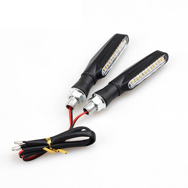 Clignotant led moto 12V à relais intégré pour un signal lumineux fixe et instantané