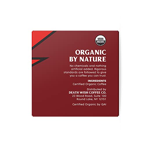 Death Wish Coffee - Single Serve Coffee - Extra Kick Of Caffeine - 10 Each Of Medium, Dark, And Espresso Roast - Mixed Roast Variety Pack #TOP2