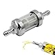 Universal-Inline-Kraftstofffilter, Motorrad-benzinfilter, Universal 8mm Benzinöl Kraftstofffilter für Motorrad Auto ATV
