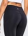 CRZ YOGA Women's Naked Feeling High Waisted Yoga Pants with Pockets Workout Leggings Camo - 25 Inches Black 25