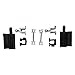 ESC ESR531+ESR532 8 Pieces Sunroof Slider Guide Rail Set Left AND Right Side for BMW 3 Series E36 1992-1999