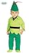 Guirca - Costume d'Arche Robin des Bois Peter Pan pour Nouveau-nés, Couleur Vert, 1/2 ans (86/92), 85976