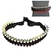 CS Force Shotgun Shell Bandolier Belt 12/20 Gauge Ammo Holder for Tactical Military Hunting(29 Rounds, 51.2'' x 1.98'') Black
