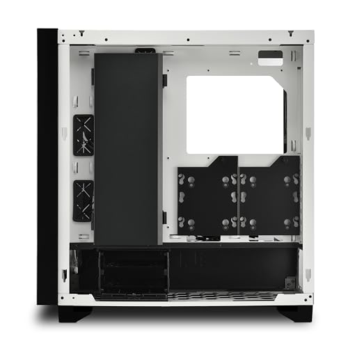 SHARKOON Elite Shark CA300T - erweitertes ATX / SSI EEB - ohne Netzteil - wei? - USB/Audio - Case PC - Immagine 4