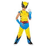Rubies Official Marvel Wolverine Childrens Costume, Kids Fancy Dress, Size 5-6 Halloween