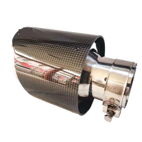 Enjoliveur d'échappement pour sortie unique 89-101mm embout arrière de voiture