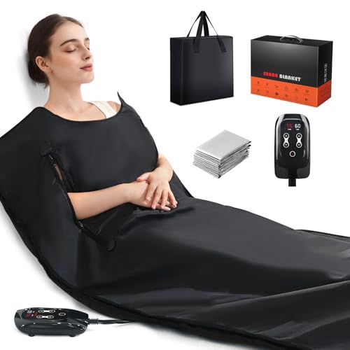 Portable Infrared Sauna Blanket for Detox and Relaxation