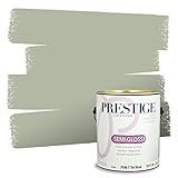 PRESTIGE Paints Interior Paint and Primer In One, 1-Gallon, Semi-Gloss, Comparable Match of Benjamin Moore* Saybrook Sage*