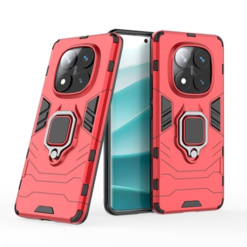 wh~X}zJo[ XiaoMi RedMi Note 14 Pro 5GΉP[XAX^htAȃLbNX^hیϏՌop[Jo[AOz_[t[߉\&܂肽݉\]dbP[X R[i[ی(Red)