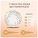 75PCS Paper Plates and Napkins Set - White and Gold Dot Disposable Party Dinnerware Includes Paper Plates, Napkins, Forks Decorations for 2026 New Year, Birthday, Wedding and Holiday, Serves 25