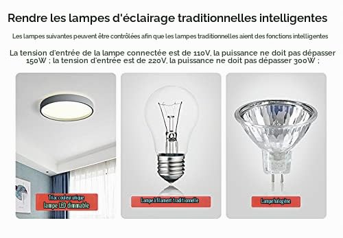 LIGHTEU, Milight Miboxer TRIAC Module variateur RF + commande PUSH pour lampes projecteurs AC 100-240 V variateur à coupure de phase à bord arrière TRI-C1 – vue 3