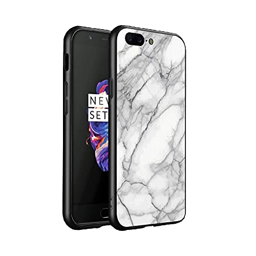 Image of Amazon Brand - Solimo Silicone Designer Series Uv Printed Soft & Flexible Mobile Cover for Oneplus 5 - D214, Basic Case, Multi-Coloured