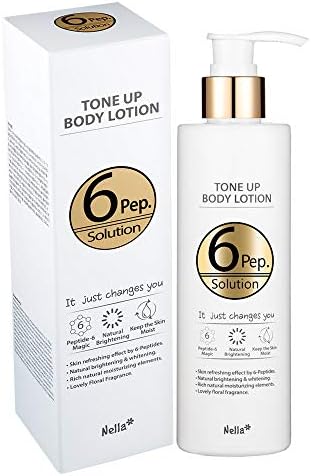 Nella 6 Peptide Solution, Korean Beauty (Tone Up Body Lotion)