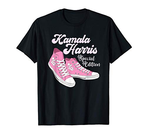 Comma La Kamala Harris VP Vintage Sneakers T-Shirt