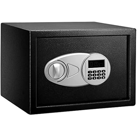 Amazon Basics Steel Security Safe with Keypad Cover