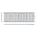 Cooper Bussmann TM22CB-EV01 Marking Label, Vertical, 1 to 50, Repeated in 3 Sets