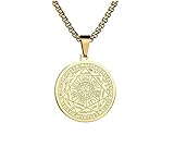 erzengel gabriel bedeutung namaste 3 ._ (GESCHENKE UND SAMMLUNGEN): Sentimental magische positive schützende Halskette Schmuck ist ein perfektes Geschenk für Ehemann Frau Freundin Freund Vater Mutter Sohn Tochter Familie Freund für Verlobung Jahrestag Geburtstag Vatertag Weihnachten formale tägliche tragen Geschenk