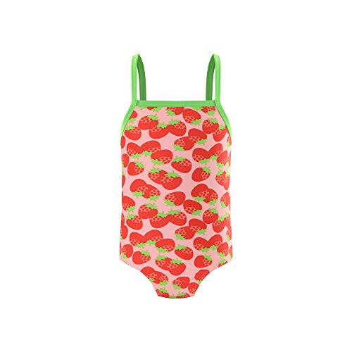 Preisvergleich Produktbild Eono Essentials Einteiliger Kinderbadeanzug für Mädchen, 3 Jahre I Badeanzug mädchen