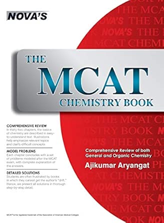 The MCAT Chemistry Book book cover
