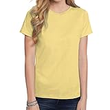 Hanes Women's T-Shirt - Large - Navy