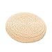 KHBNHJ Pouf rond de 30 cm, coussin Tatami en paille tissée pour zen, pratique du yoga ou méditation Bouddha - 30 cm