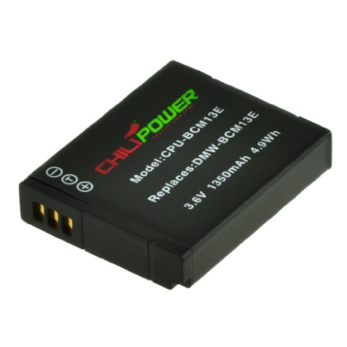ChiliPower DMW-BCM13, DMW-BCM13E, DMW-BCM13PP 1350mAh Replacement Battery for Panasonic