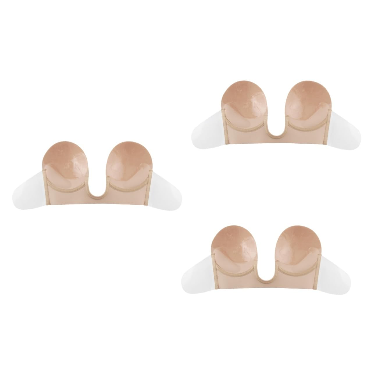 VALICLUD 3 Piezas sujetador sin espalda bralette sin costuras sujetador escotado sujetador halter sujetadores sin tirantes sujetadores adhesivos empanadas reutilizables cubiertas adhesivas