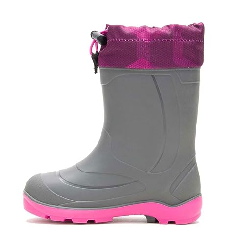 Kamik AK4192G/AK8192G-BCM Kids Unisex Snobuster2 Warm Waterproof Winter Boots Snow cover