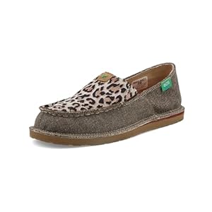 Twisted X Women’s Handcrafted Flat Eco-Friendly Casual Slip-On Loafers