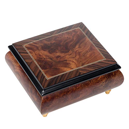 Splendid Elm Wood Italian Music Box