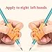 Pencil Grips - Children Pen Writing Aid Grip Set Posture Correction Tool for Kids Preschoolers Children,Hollow Ventilation