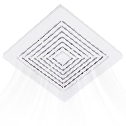 97011723 Bathroom Exhaust Fan Cover with Spring for Broan-NuTone Exhaust Fan Square Ceiling or...