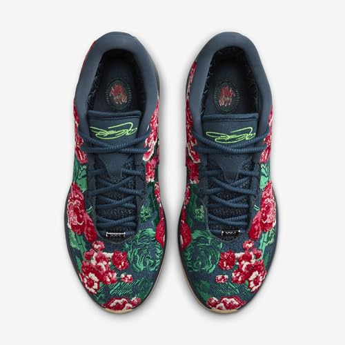 Lebron XXI Premium Basketball Shoes (FV7275-400, Armory Navy/Malachite/Spring Green) Size 114