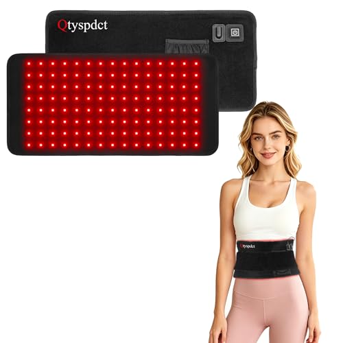 Red Light Therapy for Body, 660nm 850nm 16" 3 in 1 LED Infrared Redlight Therapy Belt Wrap Pad for Neck Shoulder Back Knee Muscle