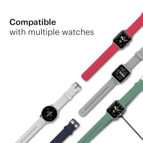 Image of CERLINK USB Magnetic Charging Cable for Noise ColorFit Pro 4 / Pro 4 Alpha /Pro 4 Max /Pulse 2 Max /ColorFit Pulse /Pulse Grand /Pulse 3 / ColorFit Ultra /Ultra 3 / Pulse Go Buzz