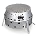 Produktbild Petromax Atago Grill - Tischgrill für den Einsatz beim Camping, im Garten oder Balkon - ideal zum Grillen, als Ofen oder Feuerschale - Picknick Grill mit Kohle- und Grillrost - Edelstahl