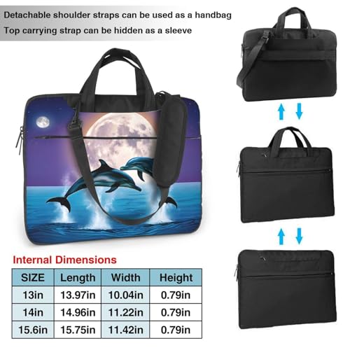 Slim Laptop Case with Strap Laptop Tote Bag miniatura 4