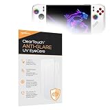 BoxWave Screen Protector Compatible With MSI Claw A8 BZ2EM (8 in) - ClearTouch Anti-Glare Anti-UV EyeCare (2-Pack), Filters out Harmful Blue Light Reduce Fatigue