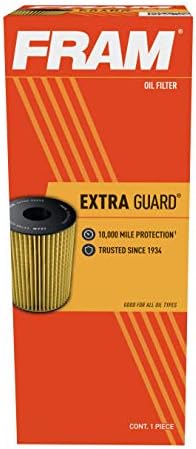 Fram Extra Guard CH10066, 10K Mile Change Interval Passenger Car Cartidge Oil Filter