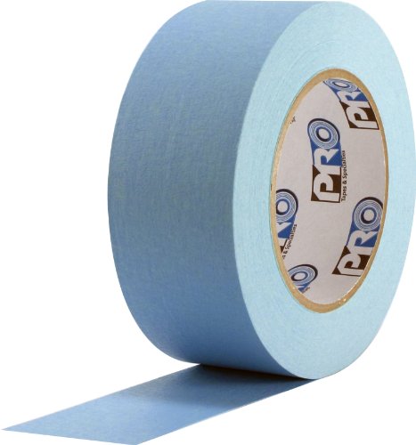 light blue duct tape - ProTapes Colored Crepe Paper Masking Tape, 60 yds Length x 1