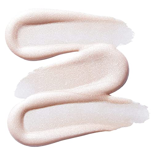 Mysense Liquid Highlighter Beauty Wand,Highlight Bronzer Stick With Sponge Tip,Blendable Silky Cream Glowing Face Highlighter Shimmer Finish,Lightweight Face Illuminator Makeup,#04 Highlighter-Pearl White #TOP1