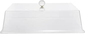 Amazon.com | Luxshiny Cake Stand Cover, Cake Dome Rectangular Food ...