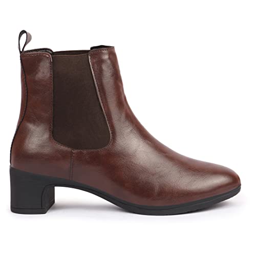 Image of FAUSTO Women Flared Heel Boots