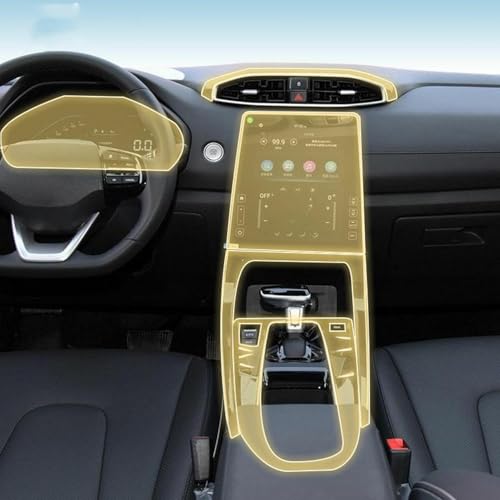 Film PPF pré-découpé pour intérieur Hyundai ix25 2020-2024 en TPU mat transparent