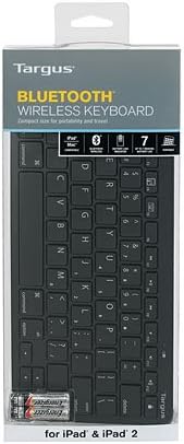Targus AKB32ES Wireless Keyboard in its retail packaging