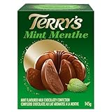 Terry's, MINT - Mint Flavoured Milk Chocolatey Confection, Pack of 1 (145g)