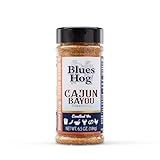 Blues Hog Cajun Bayou Seasoning, Bold Cajun Spice Blend, All-Natural, Gluten-Free, Made in The USA, 6.5 oz